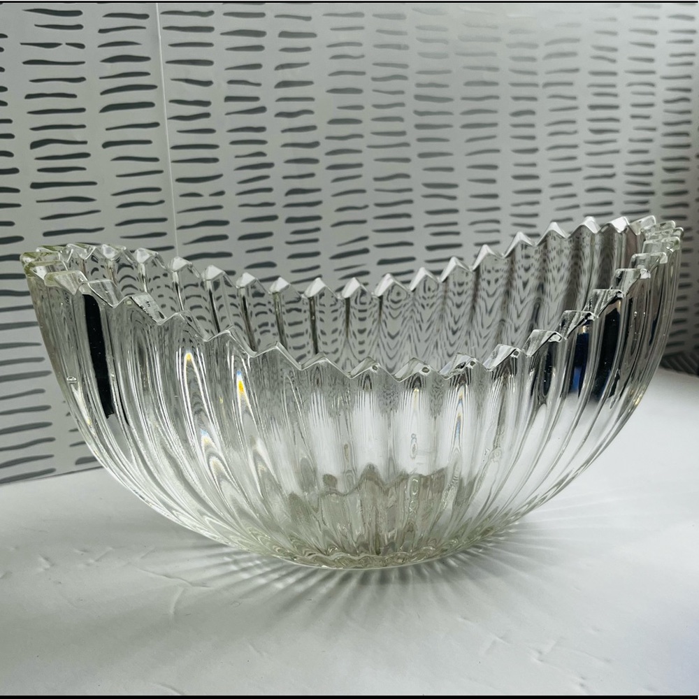 1950s Sowerby Crystal Bowl